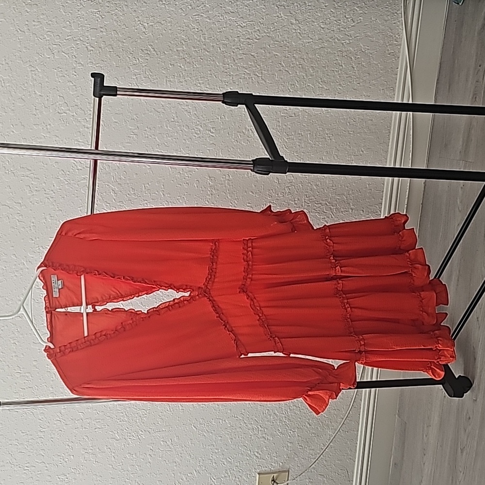Red dress